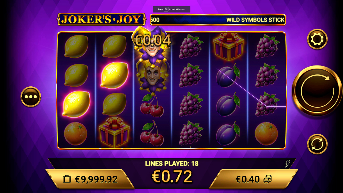 Joker’s Joy Joker’s Joy
